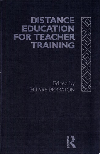 Distance Education for Teacher Training