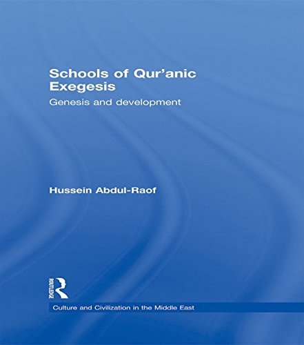 Schools of Qur'anic Exegesis: Genesis and Development (Culture and Civilization in the Middle East Book 18)