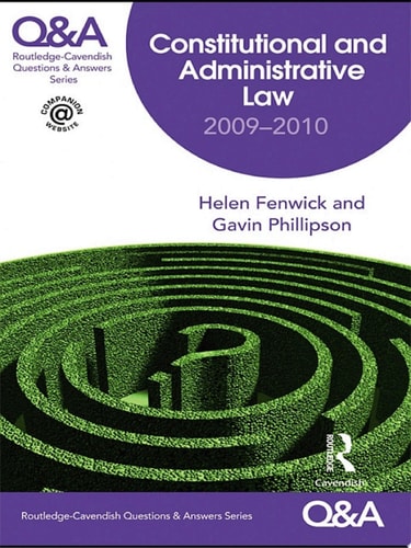 Q&A Constitutional & Administrative Law 2009-2010