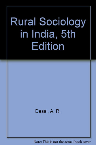 Rural Sociology in India