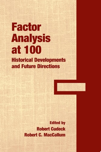 Factor Analysis at 100