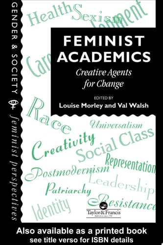Feminist Academics Creative Agents For Change