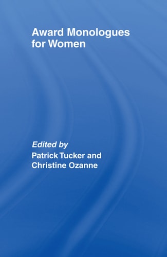 Award Monologues for Women