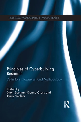 Principles of Cyberbullying Research