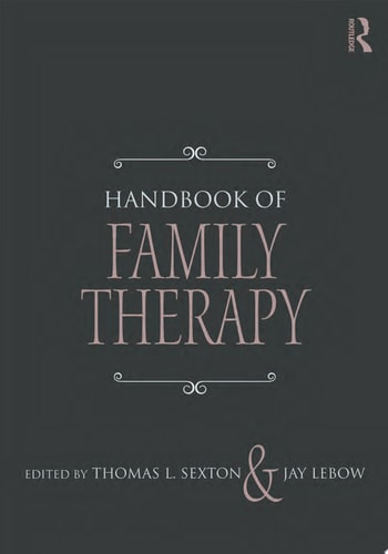 Handbook of Family Therapy The Science and Practice of Working with Families and Couples