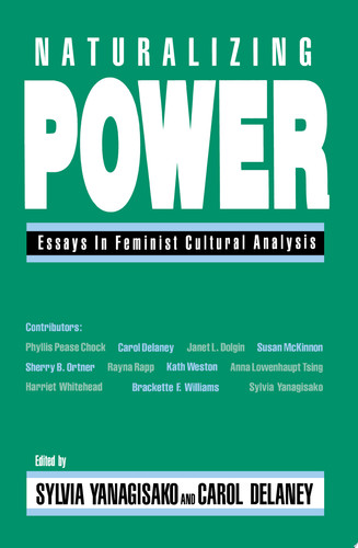 Naturalizing Power Essays in Feminist Cultural Analysis