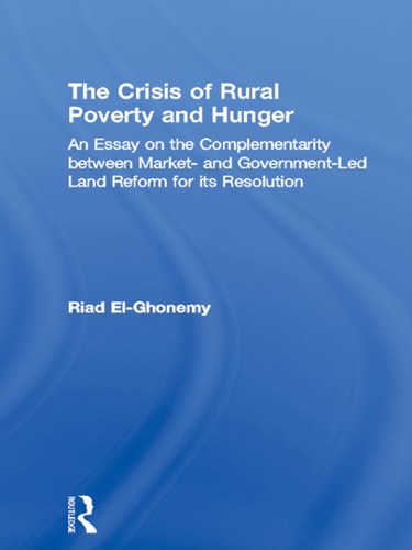 The Crisis of Rural Poverty and Hunger