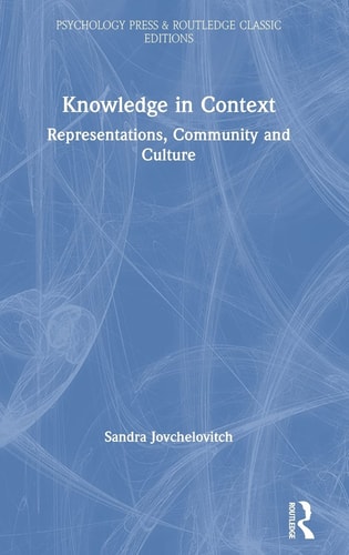 Knowledge in Context Representations, Community and Culture