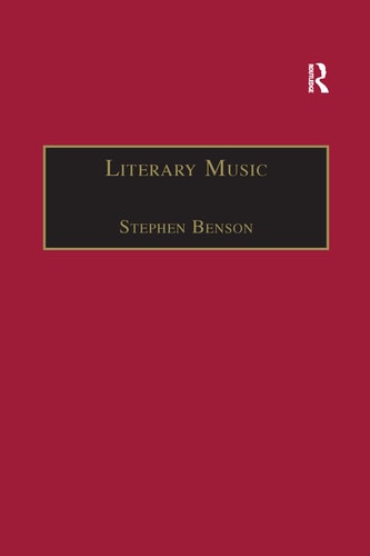 Literary Music Writing Music in Contemporary Fiction