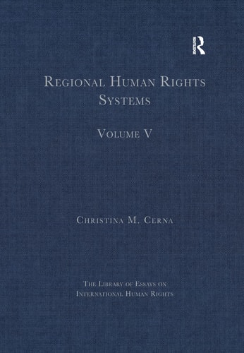 Regional Human Rights Systems Volume V