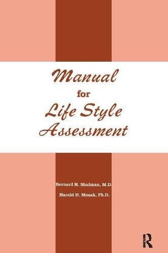 Manual for Life Style Assessment
