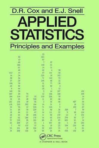 Applied statistics: principles and examples