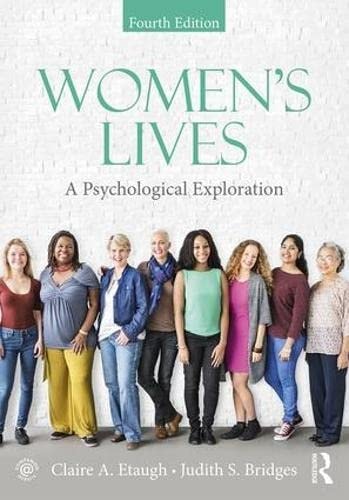 Women's Lives A Psychological Exploration