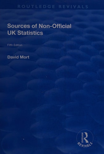 Sources of Non-Official UK Statistics