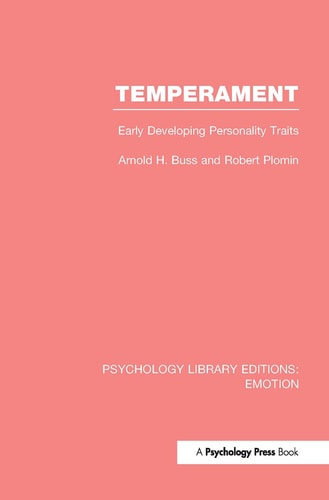 Temperament Early Developing Personality Traits