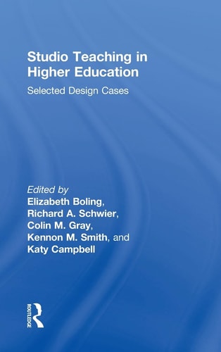 Studio Teaching in Higher Education Selected Design Cases