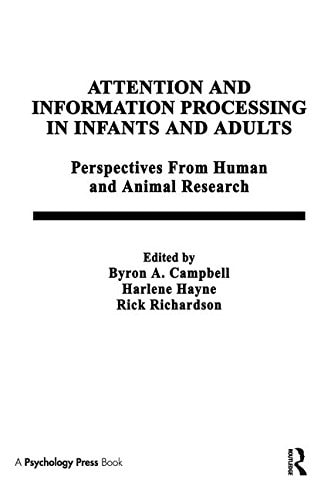 Attention and Information Processing in Infants and Adults Perspectives from Human and Animal Research