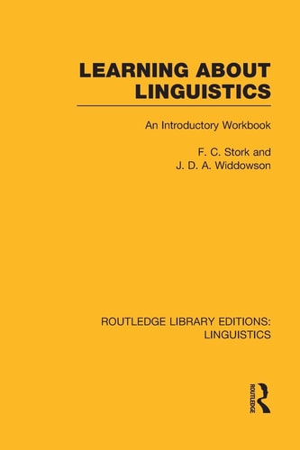 Learning about Linguistics