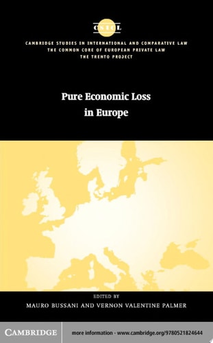 Pure Economic Loss in Europe