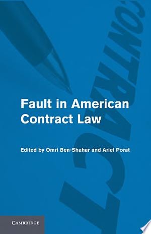 Fault in American Contract Law