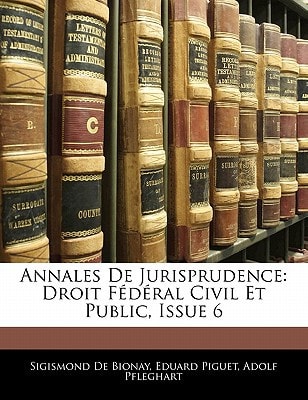 Annales De Jurisprudence: Droit Fédéral Civil Et Public, Issue 6 (Multilingual Edition)