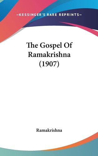 The Gospel Of Ramakrishna (1907)