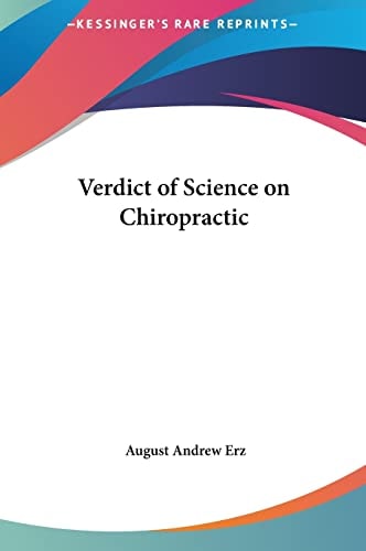 Verdict of Science on Chiropractic
