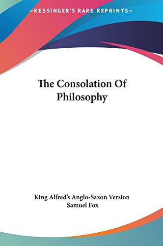 The Consolation Of Philosophy