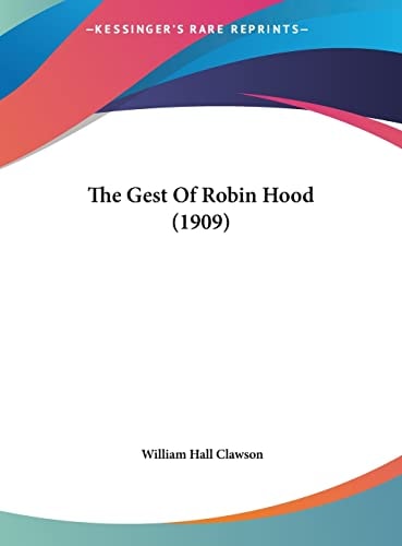 The Gest Of Robin Hood (1909)