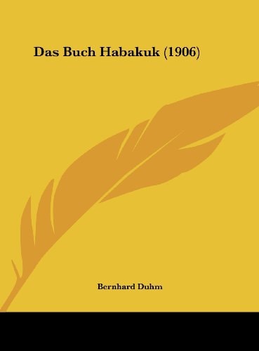 Das Buch Habakuk (1906) (German Edition)