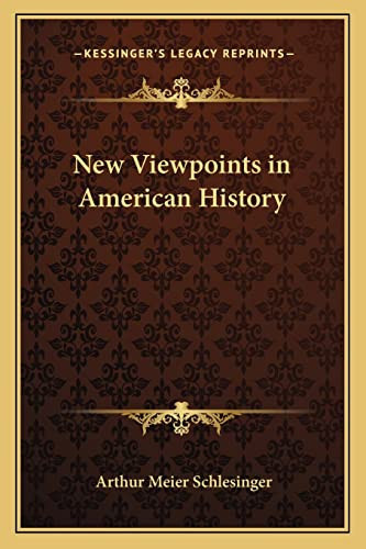 New Viewpoints in American History