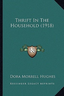 Thrift In The Household