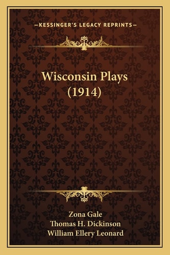 Wisconsin Plays (1914)