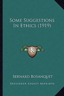 Some Suggestions in Ethics