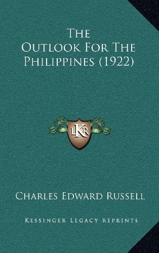 The Outlook for the Philippines (1922)