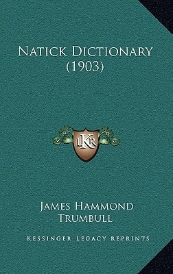 Natick Dictionary (1903)