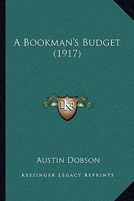 A Bookman's Budget (1917)