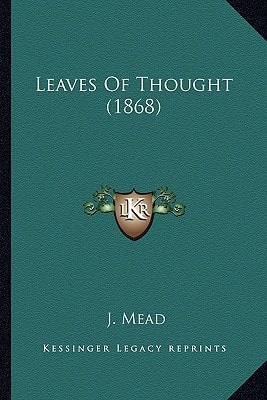 Leaves Of Thought (1868)