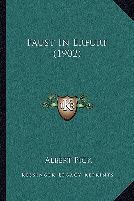 Faust In Erfurt (1902) (German Edition)