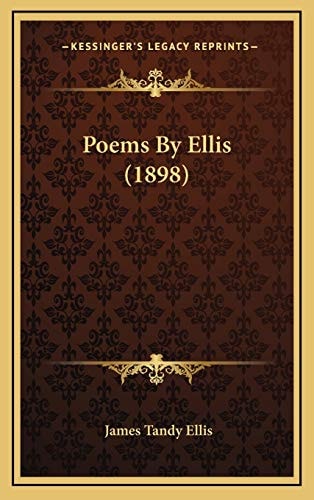 Poems By Ellis (1898)