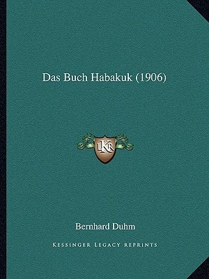Das Buch Habakuk (1906) (German Edition)