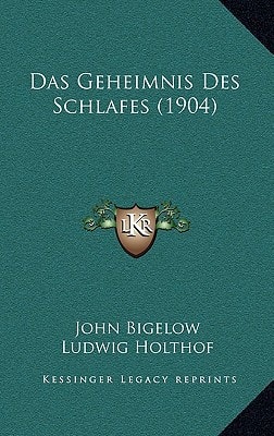 Das Geheimnis Des Schlafes (1904) (German Edition)