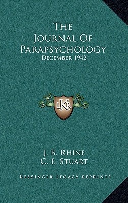 The Journal Of Parapsychology: December 1942
