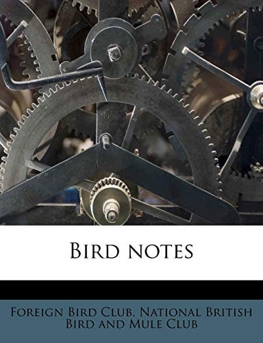 Bird notes Volume 7, 1916