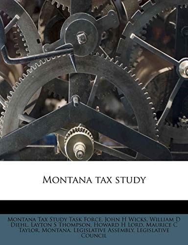 Montana tax study