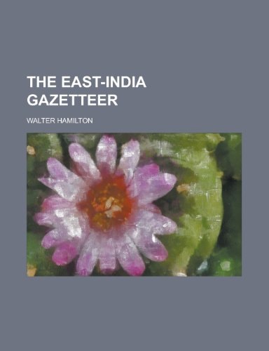 The East-India Gazetteer