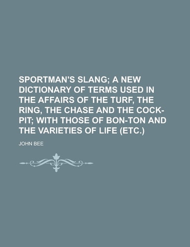 Sportman's Slang