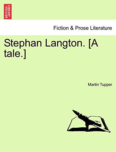 Stephan Langton. [A tale.]