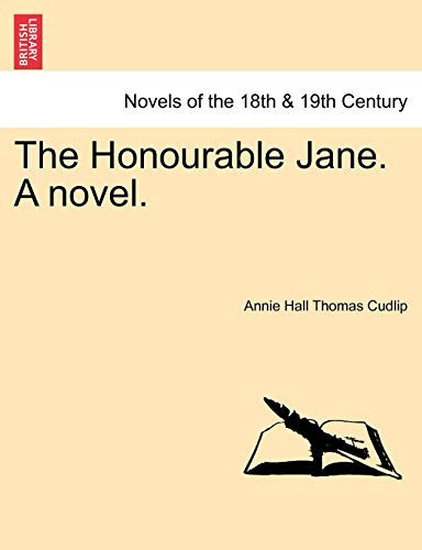 The Honourable Jane. a Novel.