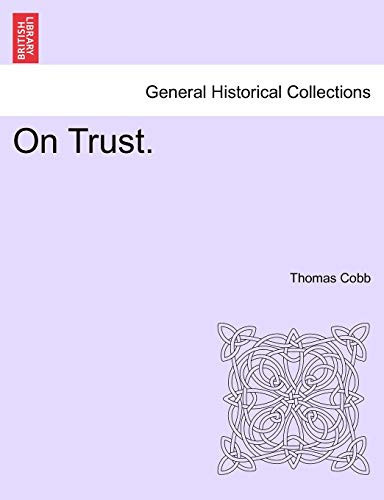 On Trust.